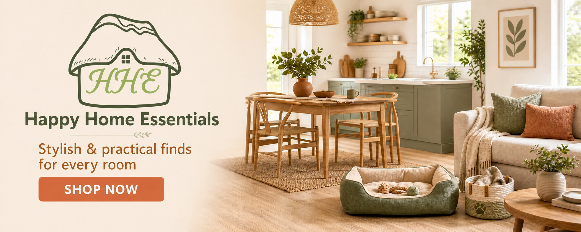 Happy Home Essentials — stylish and practical finds for every room
